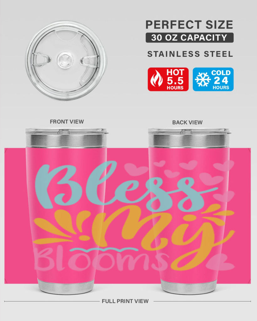 Bless my blooms Style 69#- summer- Tumbler