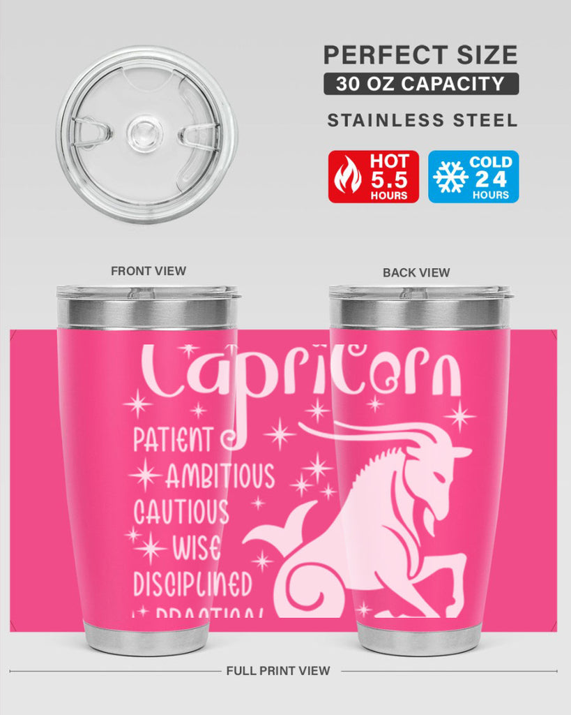 Capricorn 186#- zodiac- Tumbler