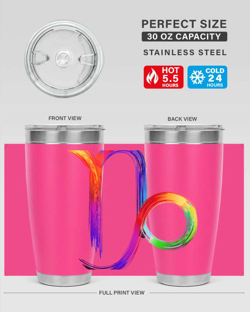 Capricorn 187#- zodiac- Tumbler