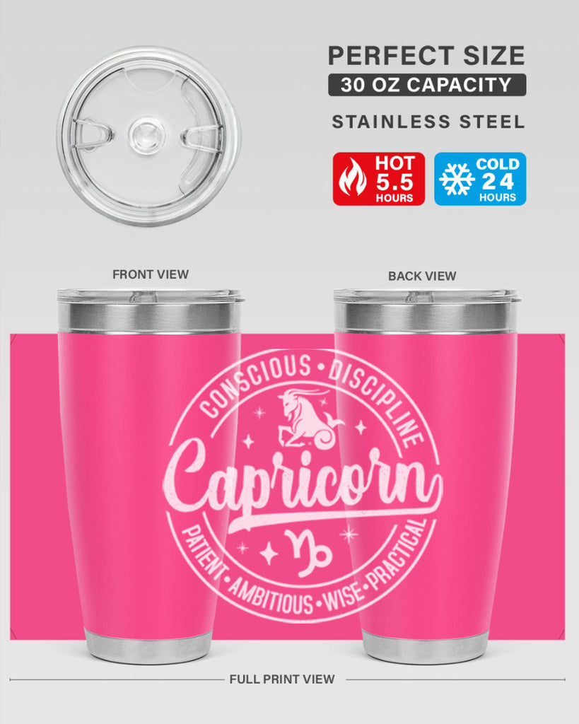 Capricorn 191#- zodiac- Tumbler