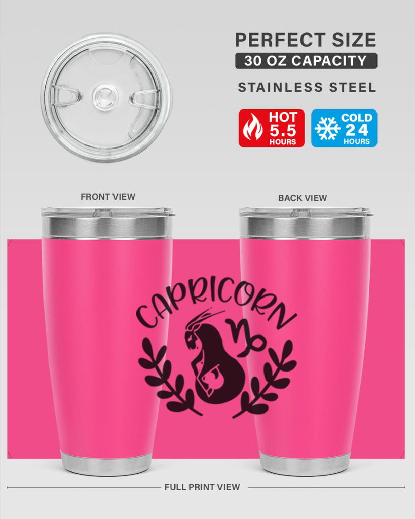 Capricorn 192#- zodiac- Tumbler