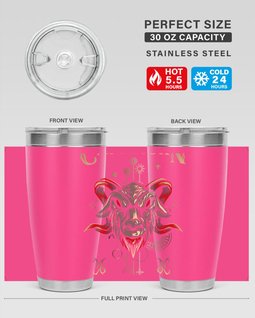 Capricorn 198#- zodiac- Tumbler