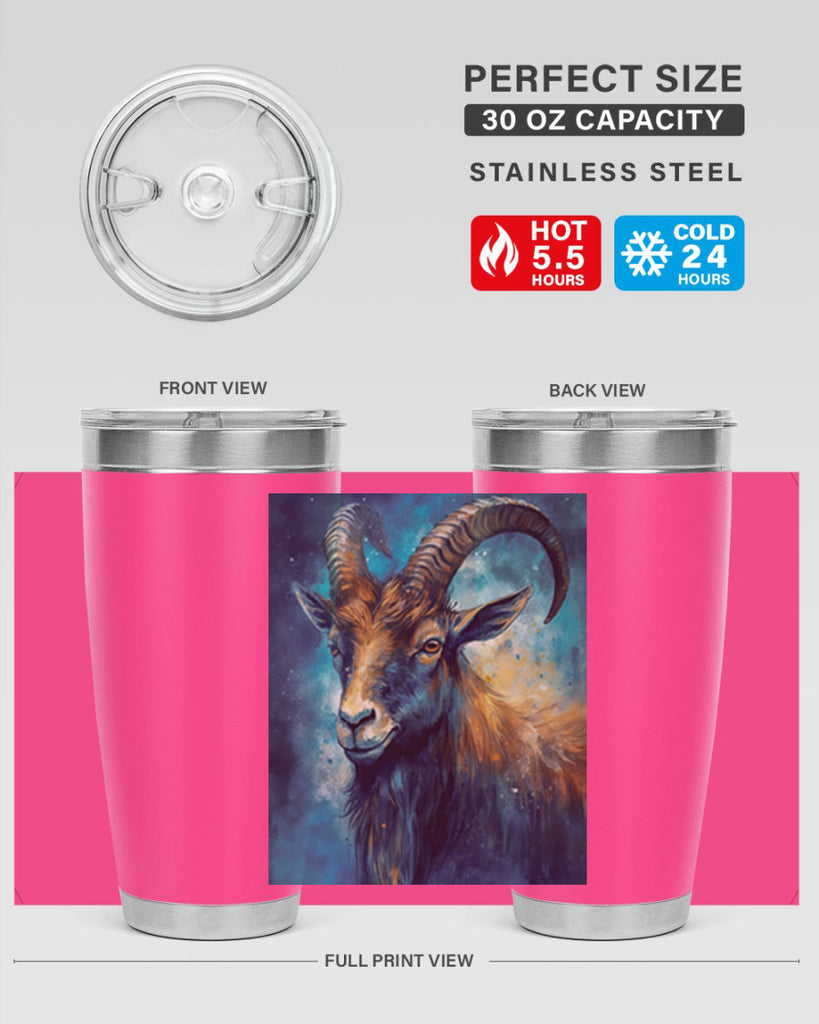 Capricorn 37#- zodiac- Tumbler