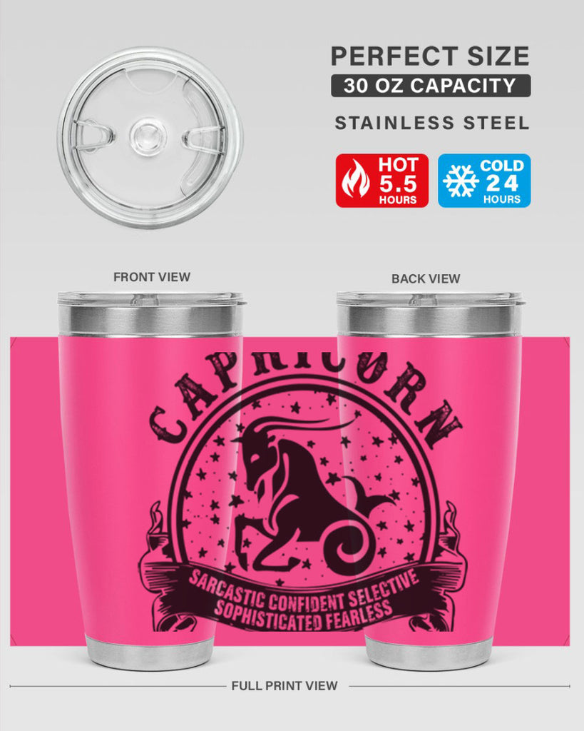 Capricorn 38#- zodiac- Tumbler