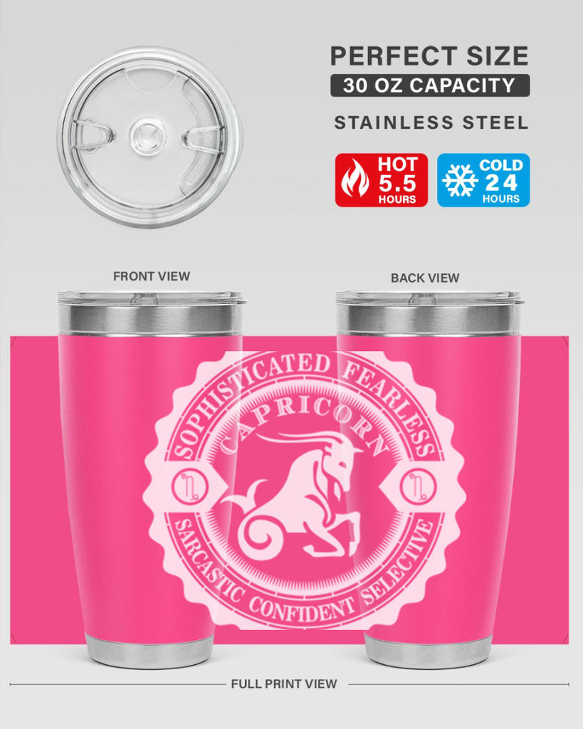 Capricorn 41#- zodiac- Tumbler