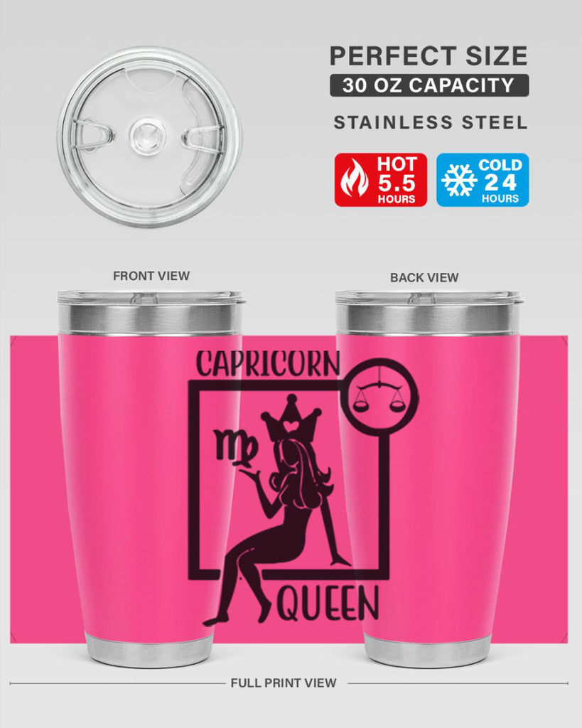 Capricorn queen 194#- zodiac- Tumbler