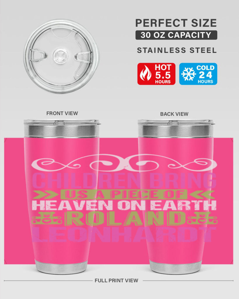 Children bring us a piece of Heaven Style 284#- baby- tumbler