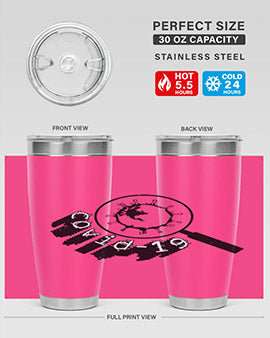 Covid Style 57#- corona virus- Tumbler