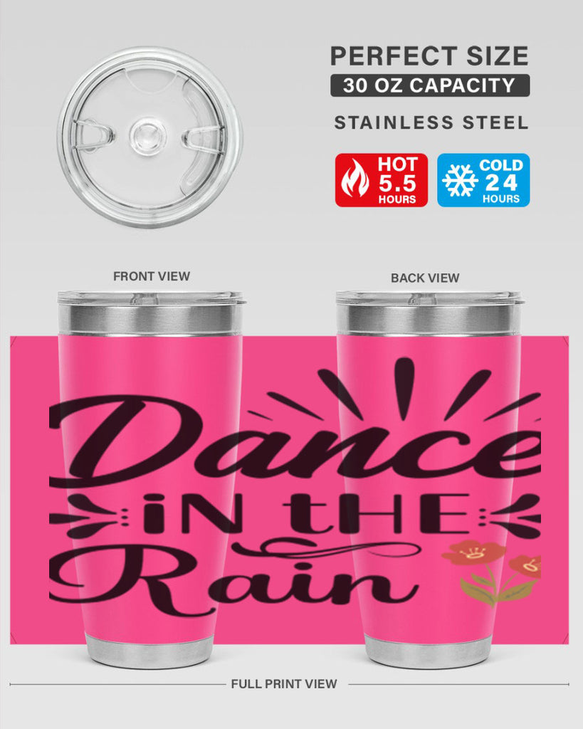 Dance in the Rain  121#- spring- Tumbler