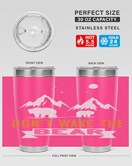 Don’t wake the bear 37#- Bears- Tumbler