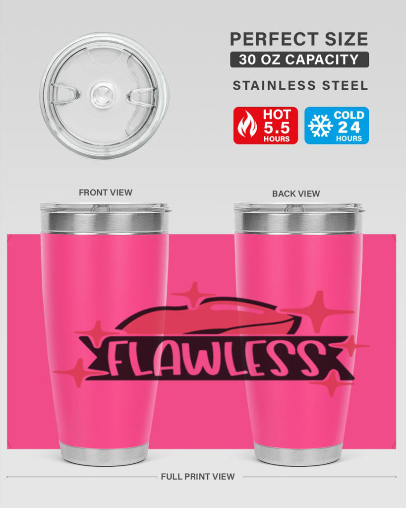 Flawless Style 102#- make up- Tumbler