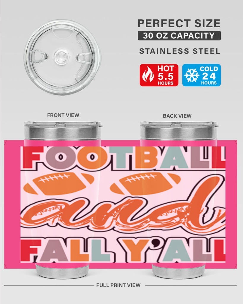 FootballandFallYall 186#- fall- Tumbler