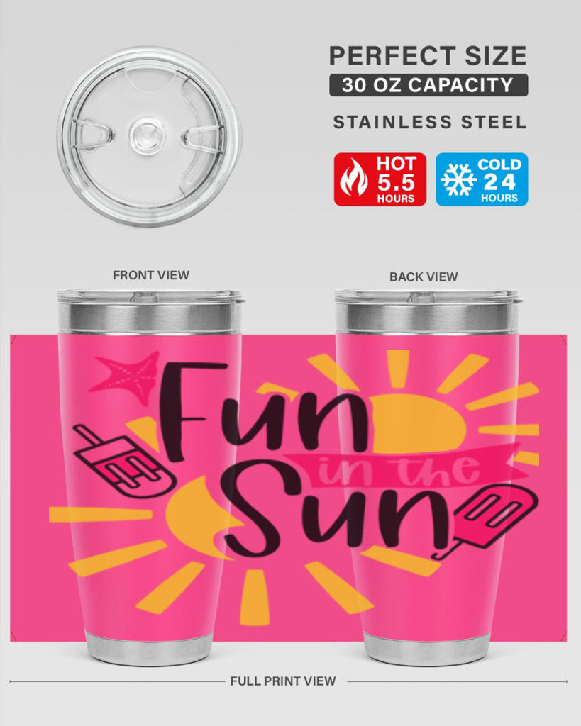 Fun In The Sun Style 45#- summer- Tumbler