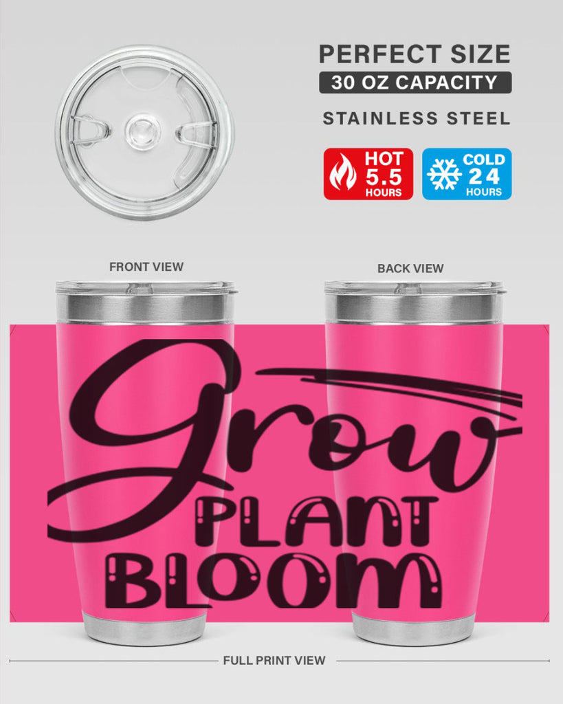 GROW PLANT BLOOM  151#- spring- Tumbler