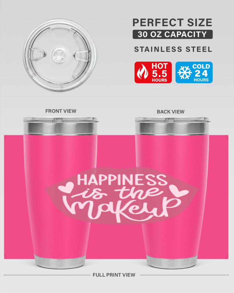 Happiness is the Makeup Style 92#- make up- Tumbler
