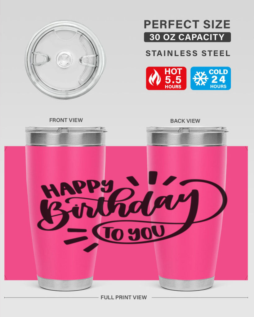 Happy Birthday To You Style 4#- birthday- tumbler