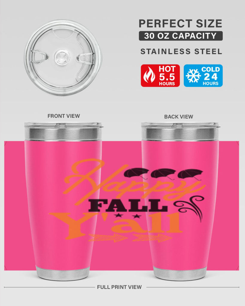 Happy Fall Yall 234#- fall- Tumbler