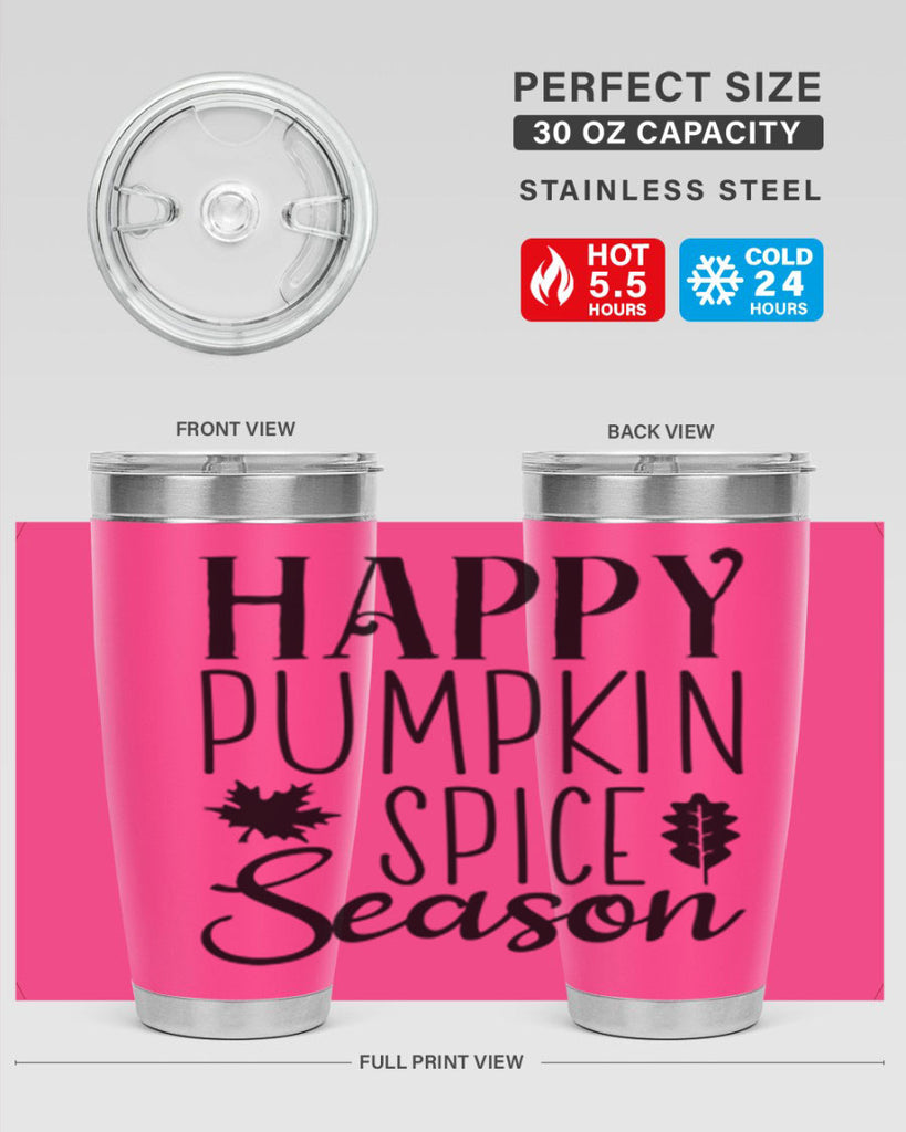 Happy Pumpkin Spice Sason 241#- fall- Tumbler