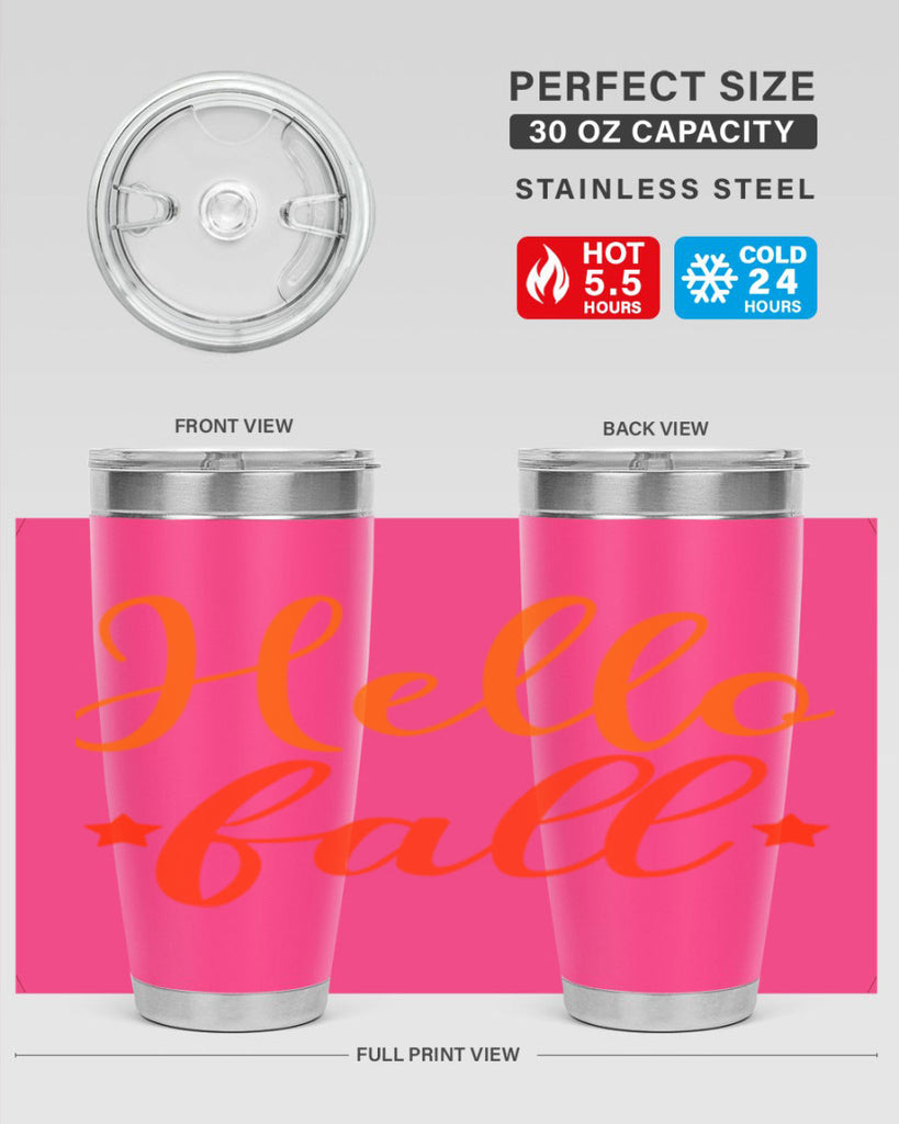 Hello Fall Design 278#- fall- Tumbler