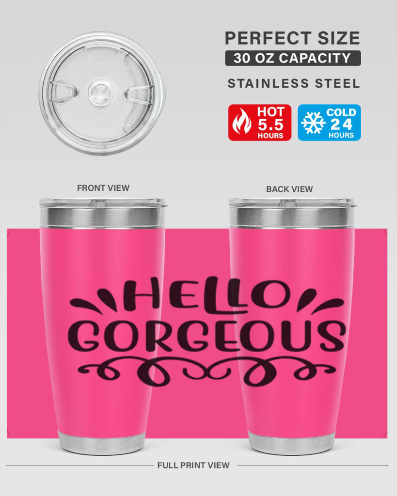 Hello Gorgeous 101#- fashion- Cotton Tank
