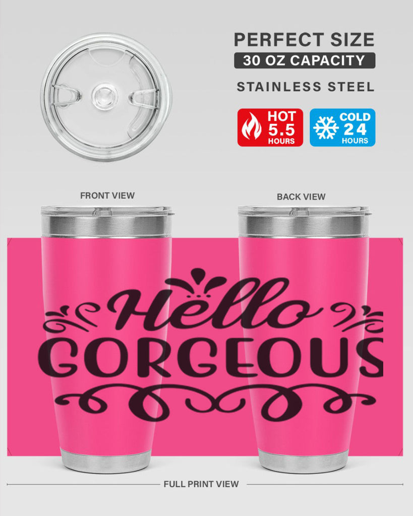 Hello Gorgeous 103#- fashion- Cotton Tank