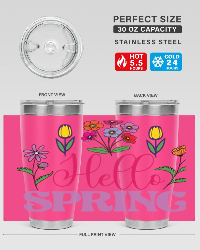 Hello Spring  233#- spring- Tumbler