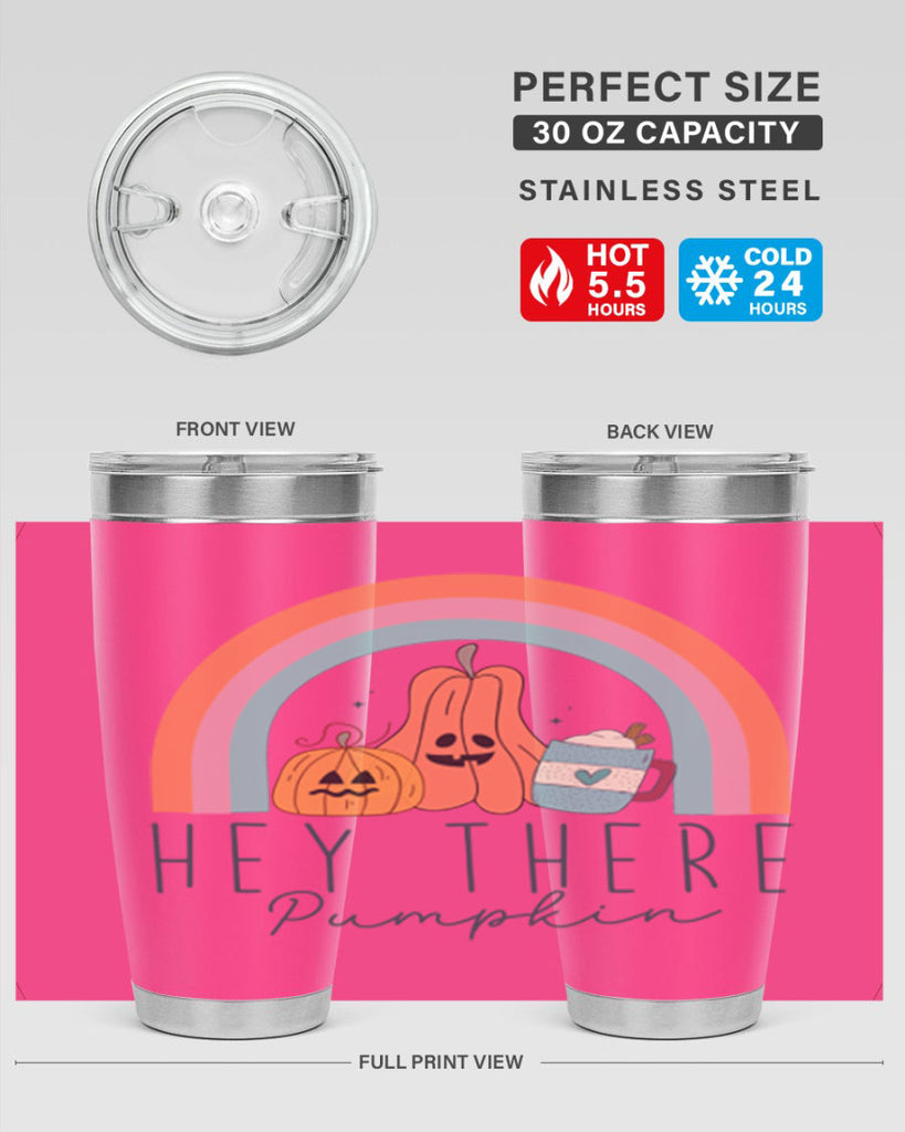 Hey There Pumpkin 309#- fall- Tumbler
