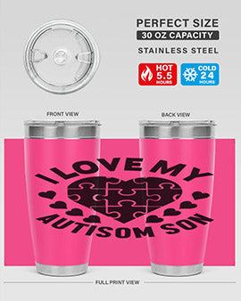 I love my Style 45#- autism- Tumbler