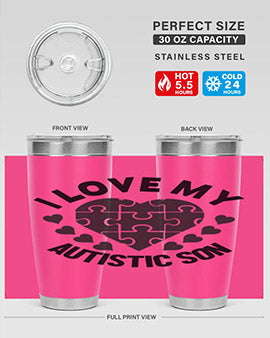 I love my Style 46#- autism- Tumbler