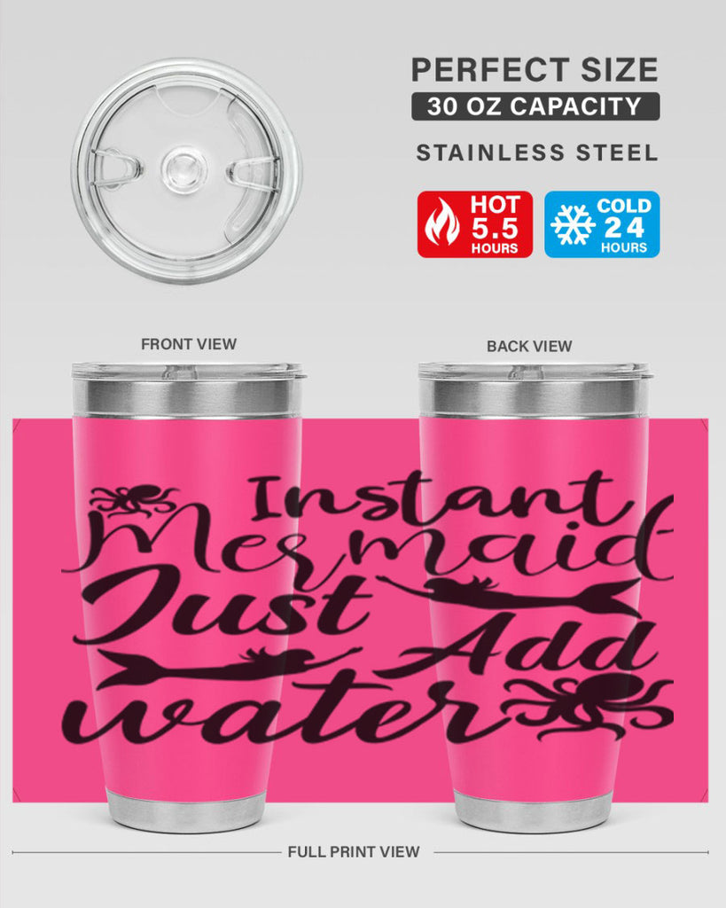 Instant Mermaid Just Add Water 270#- mermaid- Tumbler