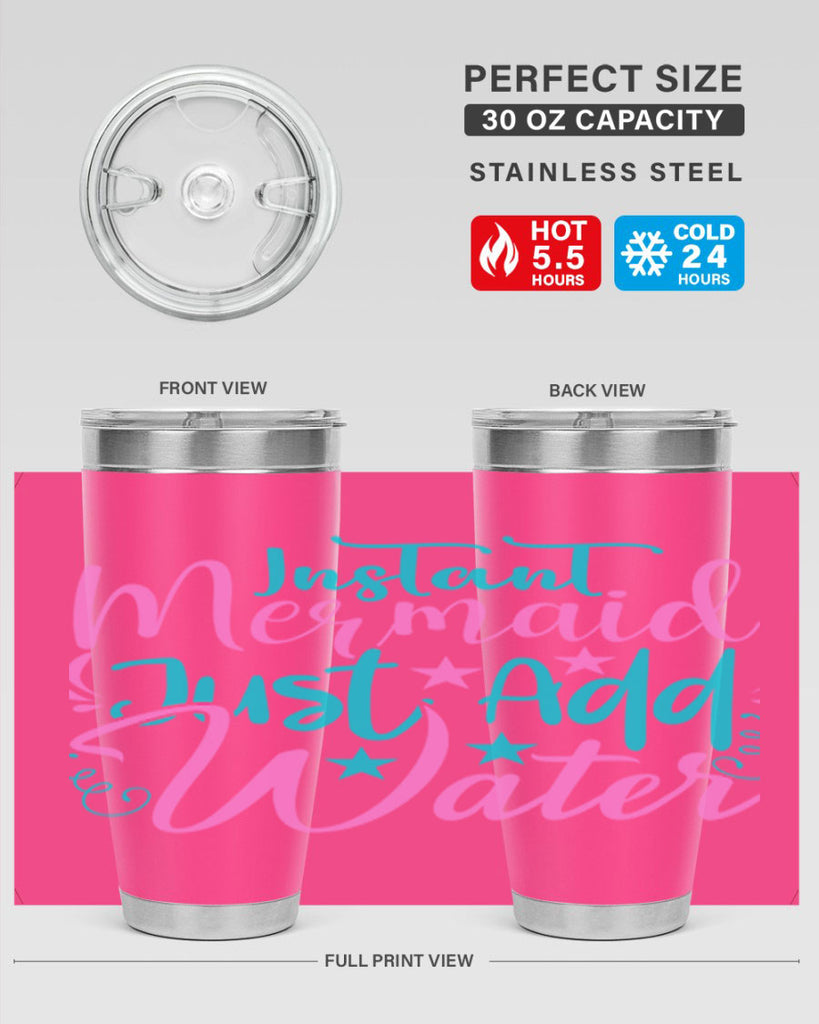 Instant Mermaid Just Add Water 271#- mermaid- Tumbler