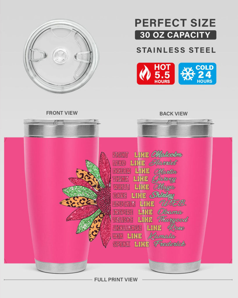 Juneteenth Sunflower Design 17#- Juneteenth- tumbler