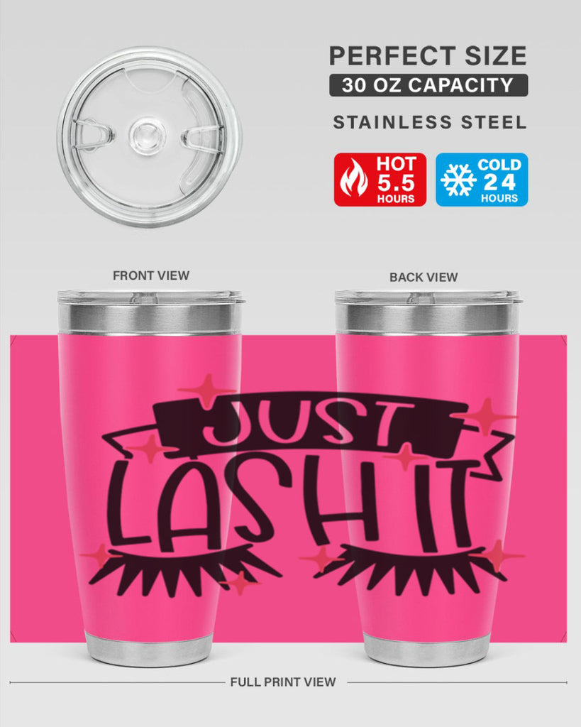 Just Lash It Style 77#- make up- Tumbler
