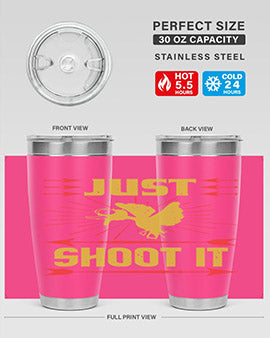 Just shoot it Style 32#- duck- Tumbler