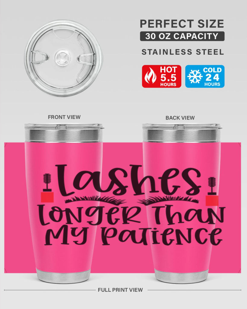 Lashes Longer Than My Patience Style 231#- make up- Tumbler