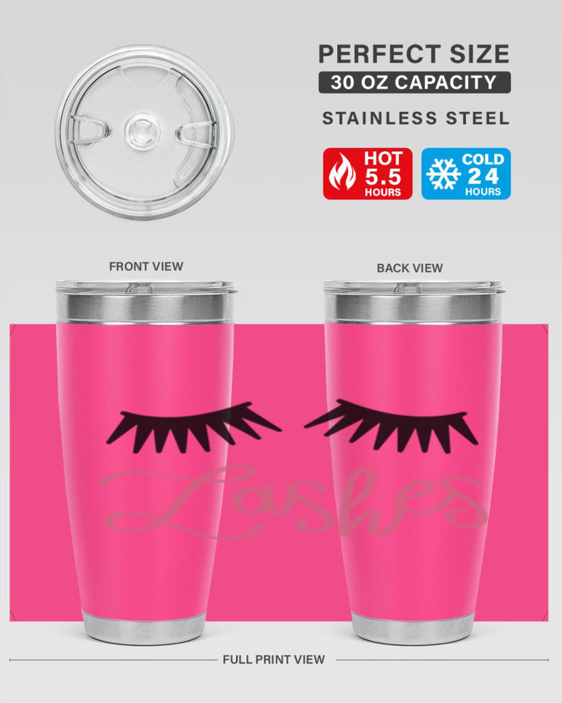 Lashes Style 69#- make up- Tumbler