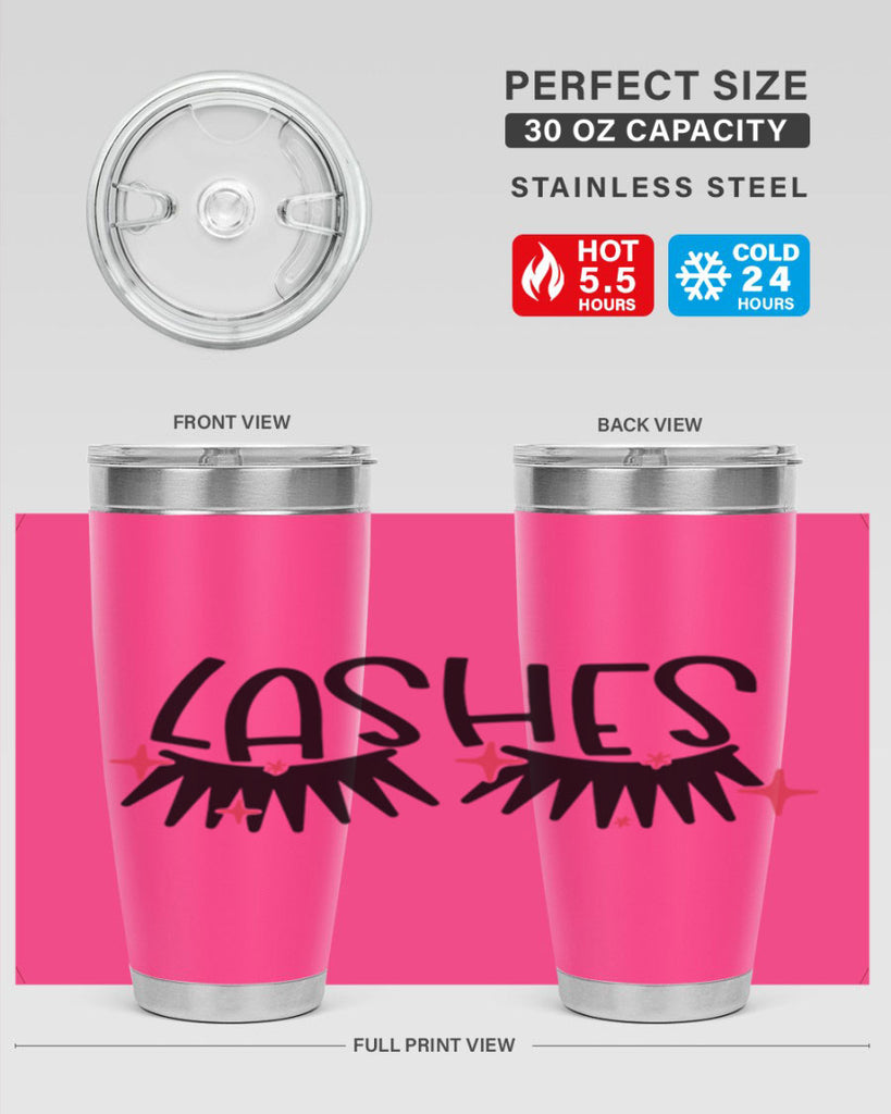 Lashes Style 70#- make up- Tumbler