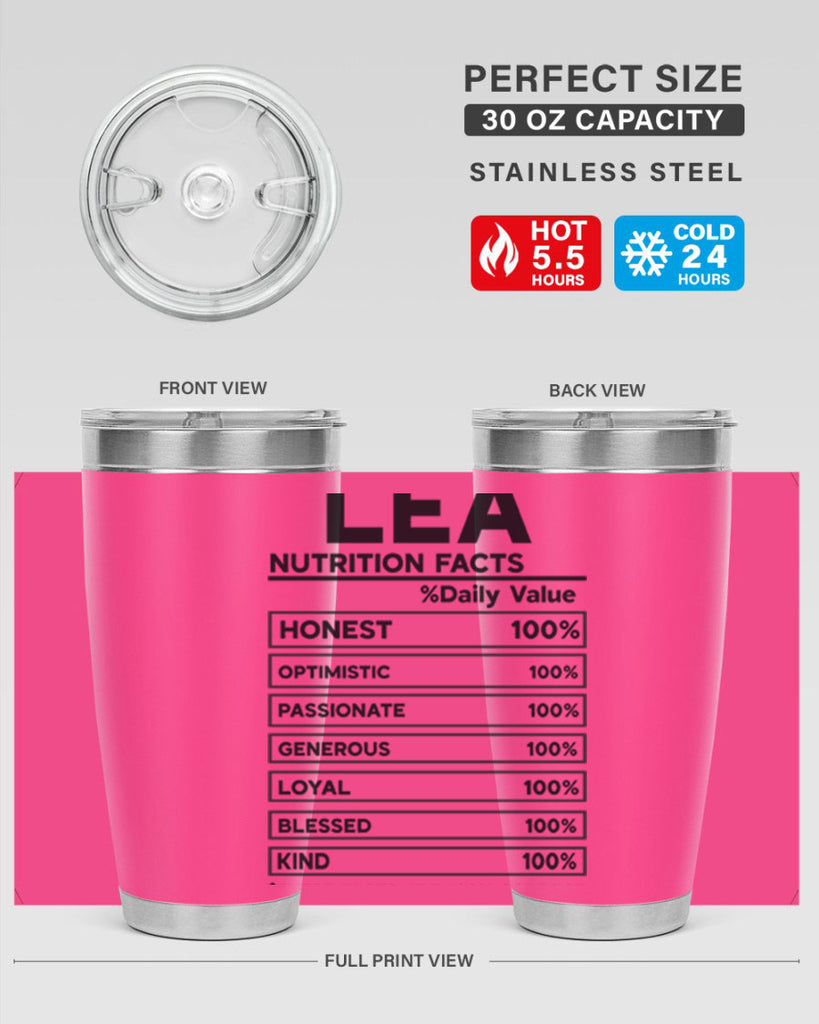 Lea Nutrition Facts 276#- zodiac- Tumbler