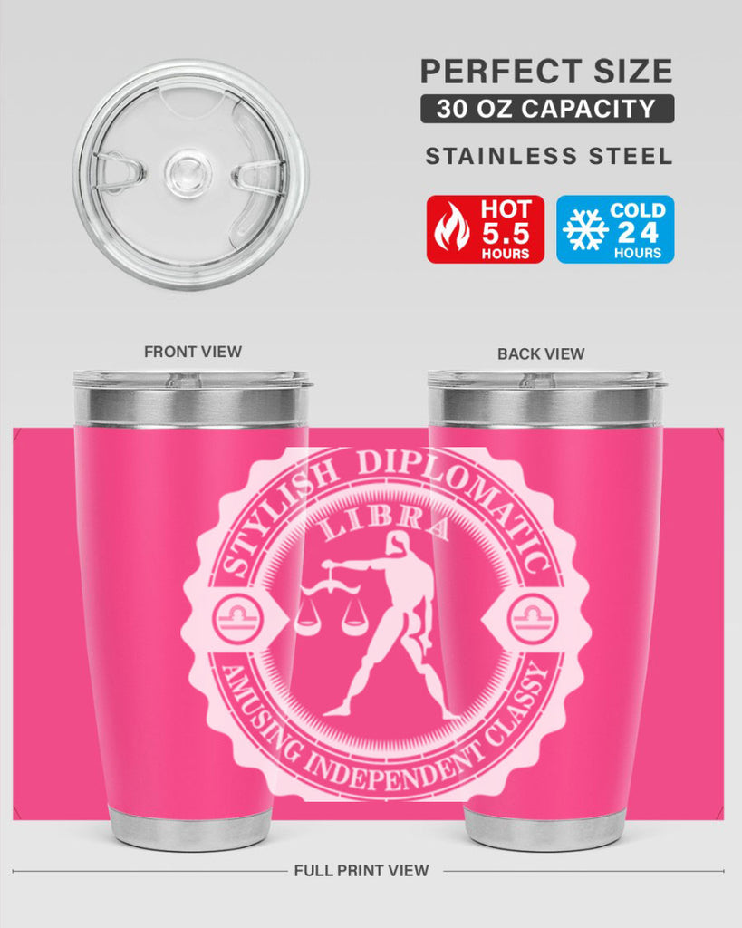 Libra 28#- zodiac- Tumbler
