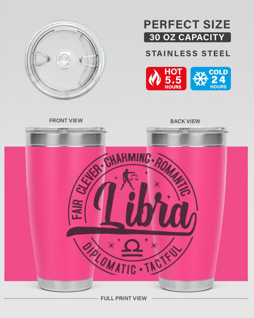 Libra 323#- zodiac- Tumbler