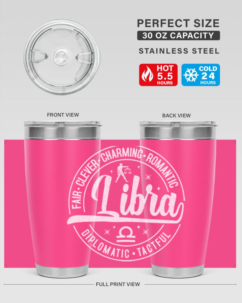Libra 324#- zodiac- Tumbler