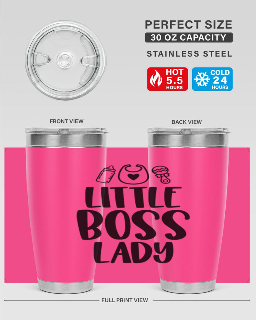 Little Boss Lady Style 67#- baby- tumbler