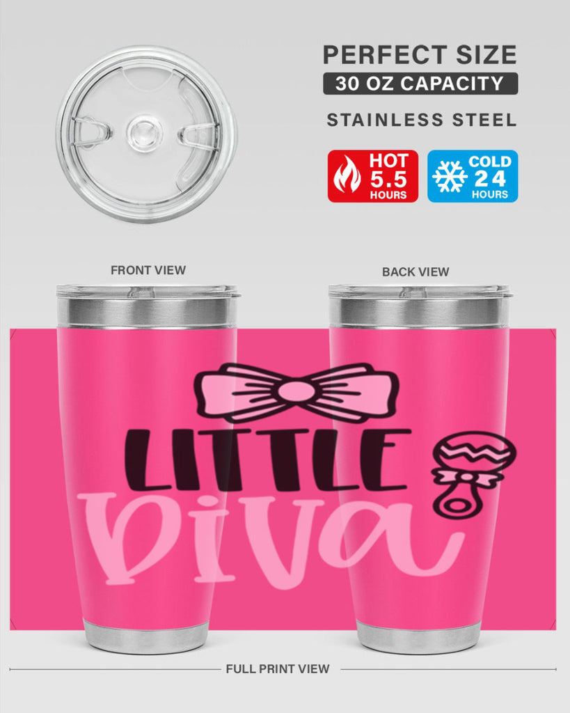 Little Diva Style 63#- baby- tumbler