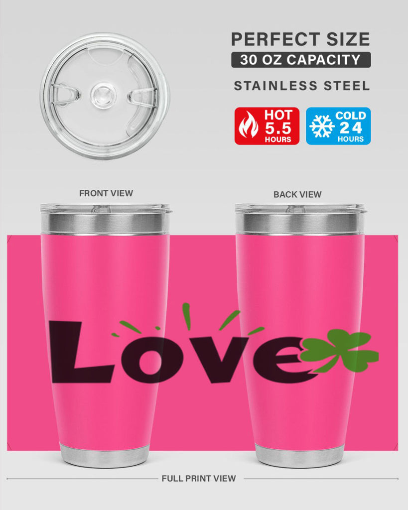 Love Style 152#- St Patricks Day- Tumbler