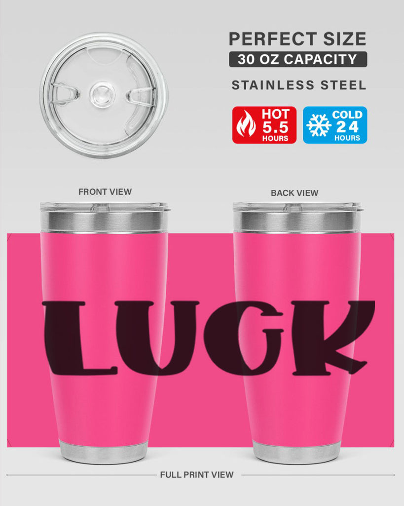 Luck Style 63#- St Patricks Day- Tumbler