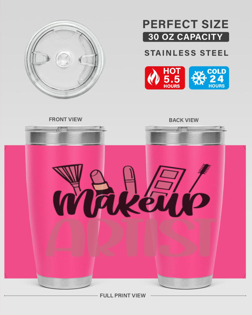 Makeup Artist Style 52#- make up- Tumbler