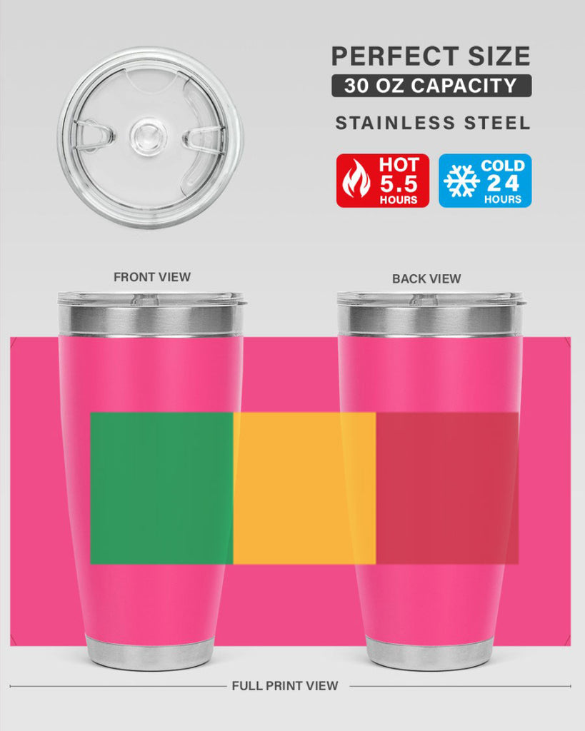 Mali 92#- world flags- Tumbler
