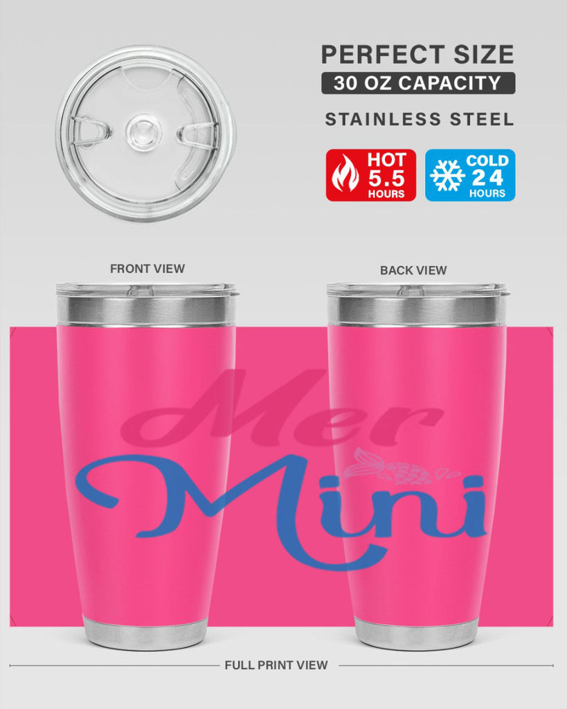 Mer Mini 340#- mermaid- Tumbler
