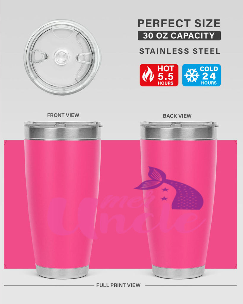Mer Uncle 347#- mermaid- Tumbler