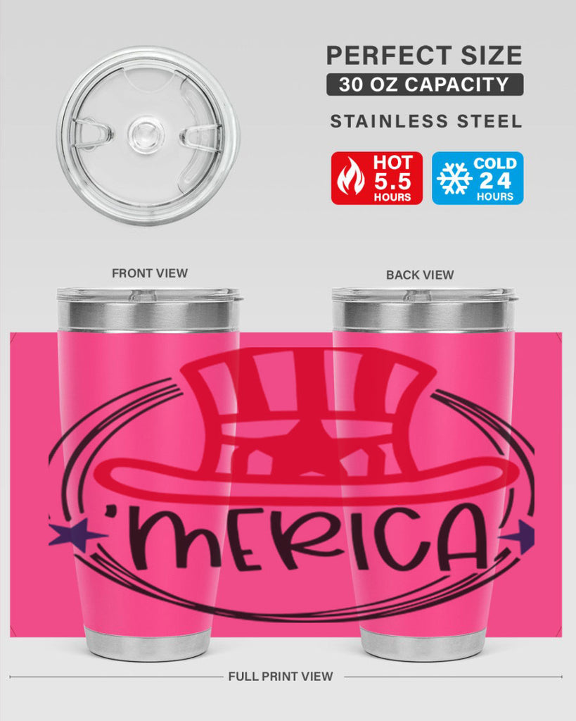 Merica Style 138#- Fourt Of July- Tumbler